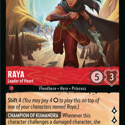 Raya - Leader of Heart (123/204) [Rise of the Floodborn]