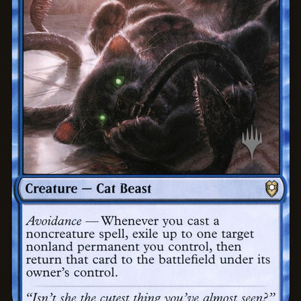 Displacer Kitten (Promo Pack) [Commander Legends: Battle for Baldur's Gate Promos]