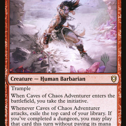 Caves of Chaos Adventurer (Promo Pack) [The Lost Caverns of Ixalan Promos]