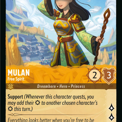 Mulan - Free Spirit (15/204) [Rise of the Floodborn]