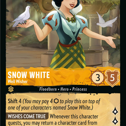 Snow White - Well Wisher (25/204) [Rise of the Floodborn]