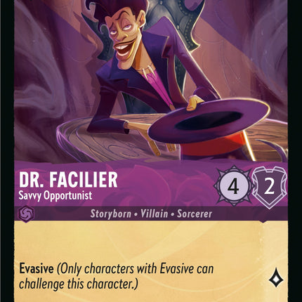 Dr. Facilier - Savvy Opportunist (38/204) [Rise of the Floodborn]