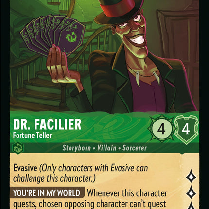 Dr. Facilier - Fortune Teller (79/204) [Rise of the Floodborn]