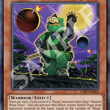 Masked Ninja Ebisu [LART-EN064] Ultra Rare