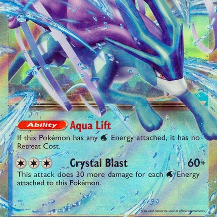 Suicune ex [Trading Card Game Classic]