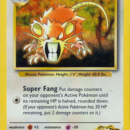 Lt. Surge's Raticate [Trading Card Game Classic]
