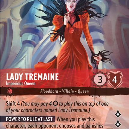 Lady Tremaine - Imperious Queen (Enchanted) (211/204) [Rise of the Floodborn]