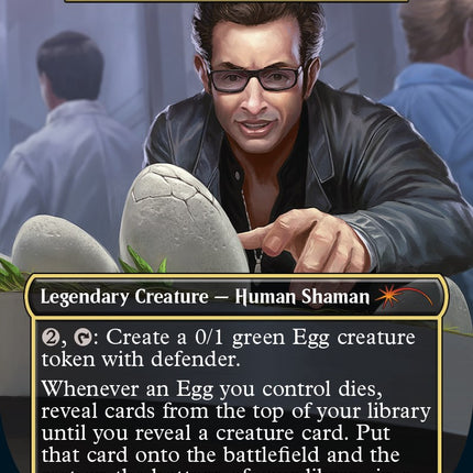 Dr. Ian Malcolm - Atla Palani, Nest Tender [Secret Lair Drop Series]