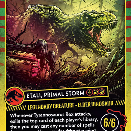 Tyrannosaurus Rex - Etali, Primal Storm [Secret Lair Drop Series]