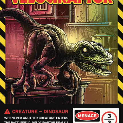 Velociraptor - Rampaging Ferocidon [Secret Lair Drop Series]
