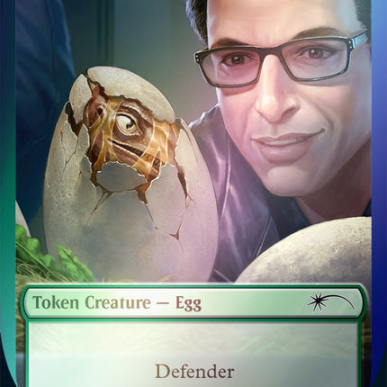 Egg Token (Rainbow Foil) [Secret Lair Drop Series]