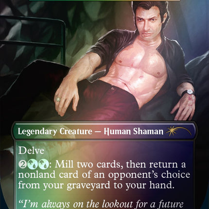 Ian, Convalescent Charmer - Tasigur, the Golden Fang (Rainbow Foil) [Secret Lair Drop Series]