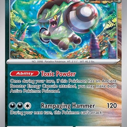 Brute Bonnet (123/182) (Cosmos Holo) [Scarlet & Violet: Paradox Rift]
