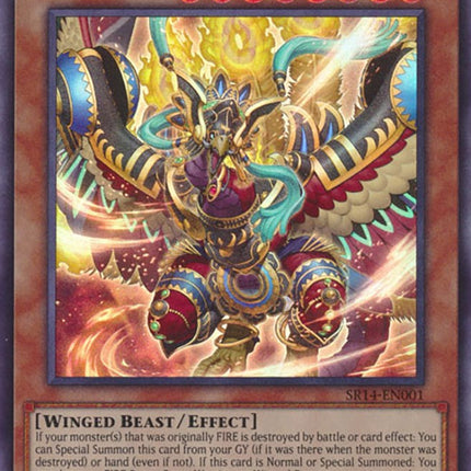 Sacred Fire King Garunix [SR14-EN001] Ultra Rare
