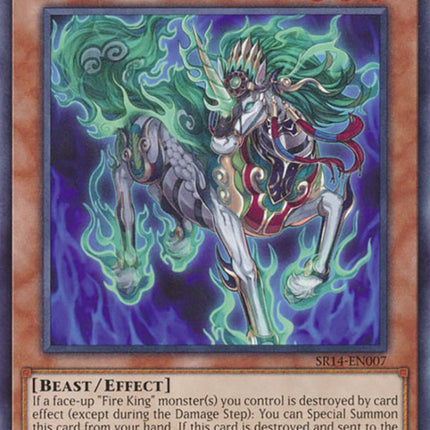 Fire King Avatar Kirin [SR14-EN007] Common