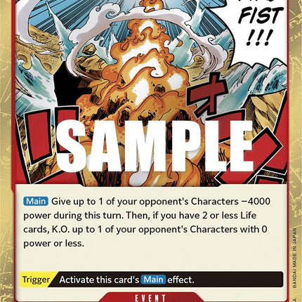 Fire Fist [Awakening of the New Era]