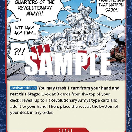 Revolutionary Army HQ [Awakening of the New Era]