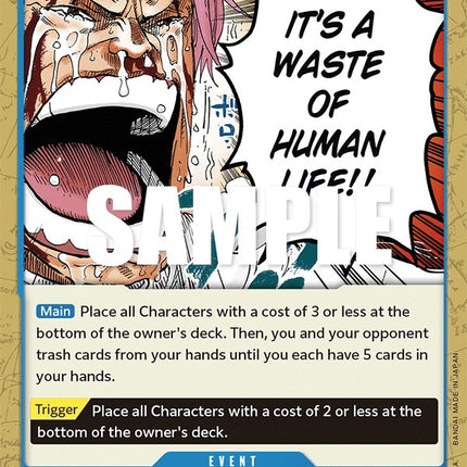 It's a Waste of Human Life!! [Awakening of the New Era]