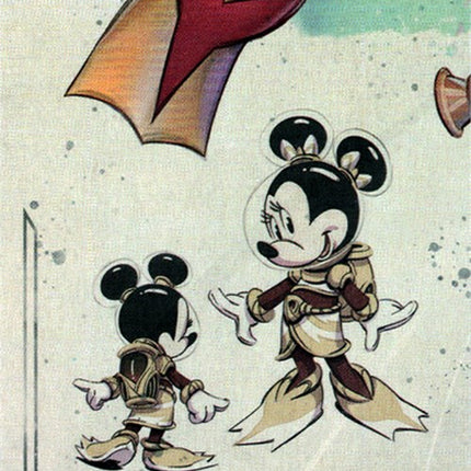 Minnie Mouse - Wide-Eyed Diver Puzzle Insert (Bottom Left) [Rise of the Floodborn]