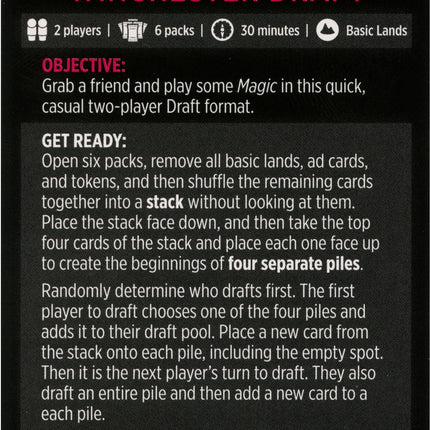 Winchester Draft (Magic Minigame) [The Lost Caverns of Ixalan Minigame]