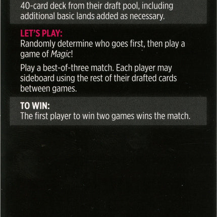 Winchester Draft (Magic Minigame) [The Lost Caverns of Ixalan Minigame]