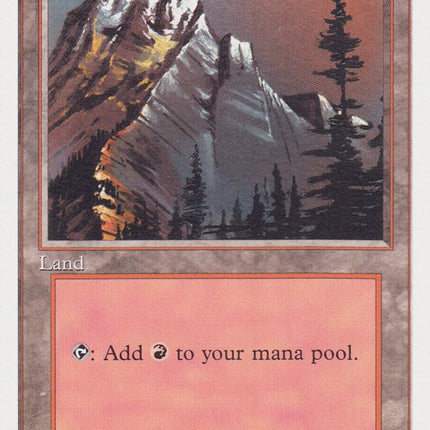 Mountain (Red Sky in the Top Right) [Rivals Quick Start Set]
