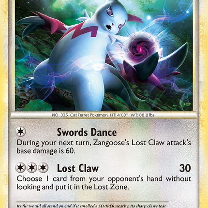 Zangoose (39/95) [HeartGold & SoulSilver: Call of Legends]