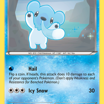 Cubchoo (40/135) [Black & White: Plasma Storm]