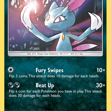 Sneasel (86/168) [Sun & Moon: Celestial Storm]