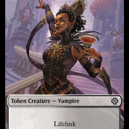Vampire (0014) // Vampire Demon Double-Sided Token [The Lost Caverns of Ixalan Commander Tokens]