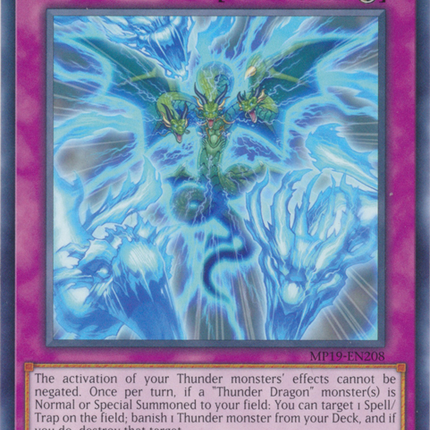 Thunder Dragon Discharge [MP19-EN208] Common