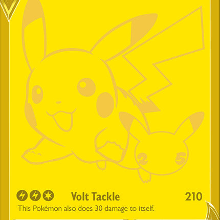 Pikachu V (SWSH145) (Celebrations) [Sword & Shield: Black Star Promos]