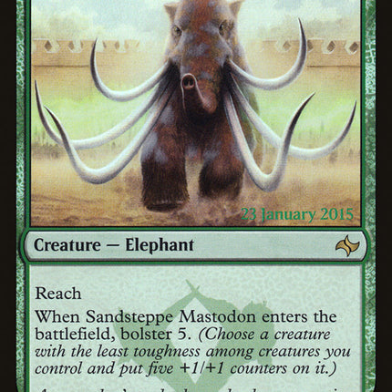 Sandsteppe Mastodon (Launch) [Fate Reforged Prerelease Promos]