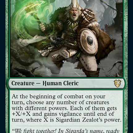 Sigardian Zealot [Innistrad: Midnight Hunt Commander]