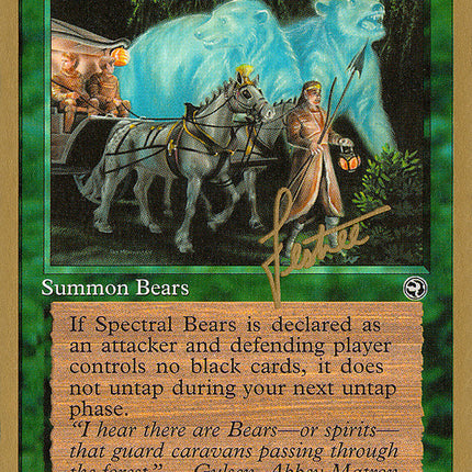 Spectral Bears (Bertrand Lestree) [Pro Tour Collector Set]