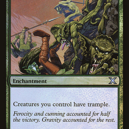 Primal Rage (Premium Foil) [Tenth Edition]