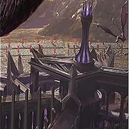 Minas Morgul, Dark Fortress Art Card [The Lord of the Rings: Tales of Middle-earth Art Series]