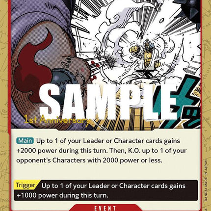 Four Thousand-Brick Fist [Awakening of the New Era: 1st Anniversary Tournament Cards]