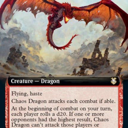 Chaos Dragon (Extended Art) [Dungeons & Dragons: Adventures in the Forgotten Realms Commander]