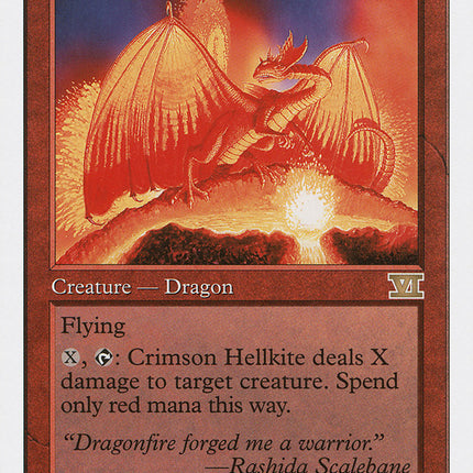 Crimson Hellkite [Classic Sixth Edition]