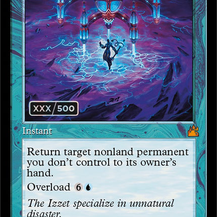 Cyclonic Rift (Retro) (Serialized) [Ravnica Remastered]