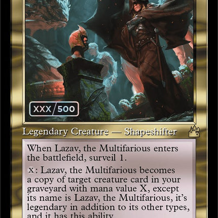 Lazav, the Multifarious (Retro) (Serialized) [Ravnica Remastered]