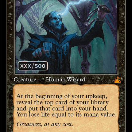 Dark Confidant (Retro) (Serialized) [Ravnica Remastered]