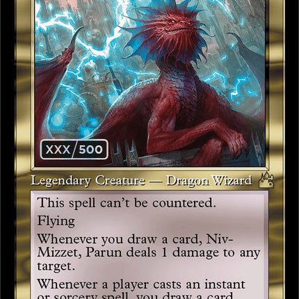 Niv-Mizzet, Parun (Retro) (Serialized) [Ravnica Remastered]