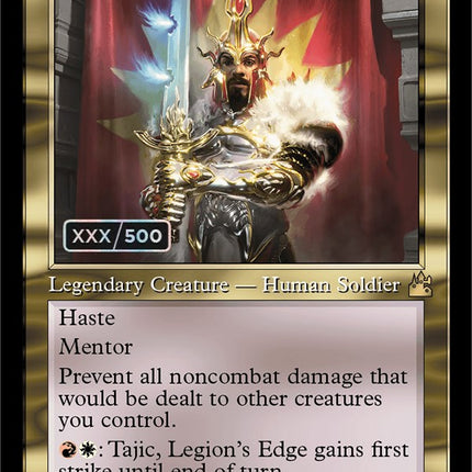 Tajic, Legion's Edge (Retro) (Serialized) [Ravnica Remastered]