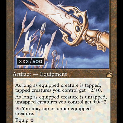 Sword of the Paruns (Retro) (Serialized) [Ravnica Remastered]