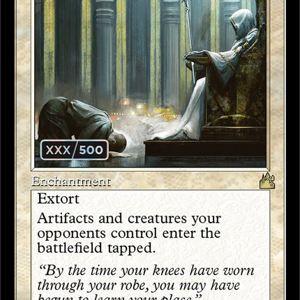 Blind Obedience (Retro) (Serialized) [Ravnica Remastered]