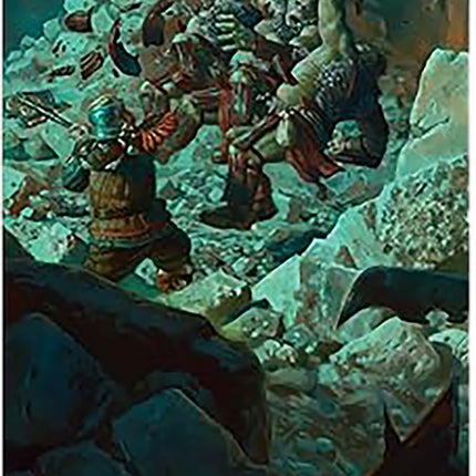 Gimli's Reckless Might Art Card [The Lord of the Rings: Tales of Middle-earth Art Series]