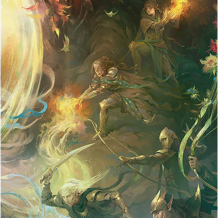 Rally the Galadhrim Art Card [The Lord of the Rings: Tales of Middle-earth Art Series]
