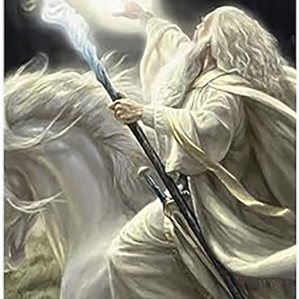 Gandalf of the Secret Fire Art Card [The Lord of the Rings: Tales of Middle-earth Art Series]